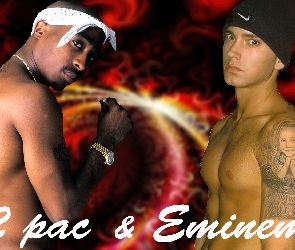 Eminem, Bicepsy, 2 Pac