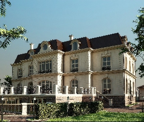 Taras, Dom, Piękny, Duży