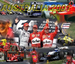 Australia 2001, Formuła 1