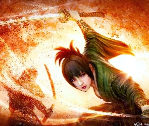 Katana, Żolnierze, Kobieta