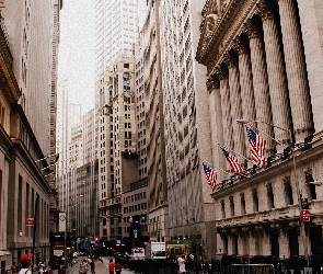 Wall Street, Nowy Jork, Drapacze Chmur
