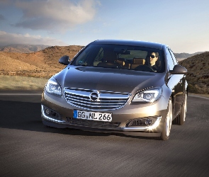 2013, Droga, Przód, Facelifting, Opel Insignia