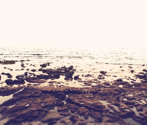Plaża, Woda, Kamienie