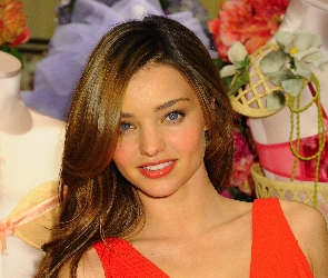 Makijaż, Uśmiech, Miranda Kerr