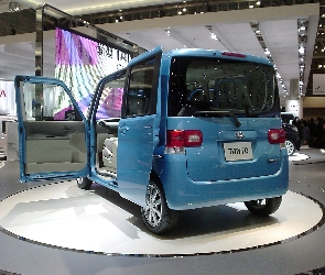 Daihatsu Tanto, Drzwi, Rozsuwane