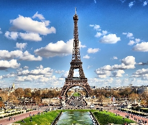 Wieża, Paryż, Eiffel