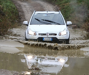 Offroad, Przeprawa, Fiat Sedici