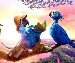 Papugi, Rio 2, Film, Animowany