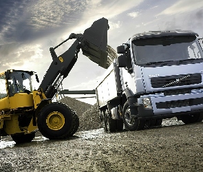 Volvo FE, Ładowacz, Wywrotka