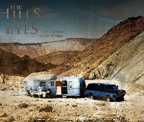 wzgórza, samochód, camping, pustynia, The Hills Have Eyes