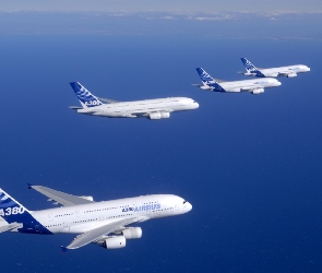 Niebo, A380, Samoloty