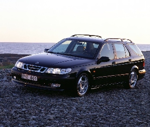 Czarne Kombi, Przednie światła, Saab 9-3