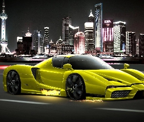 Wieżowce, Ulica, Ferrari, Enzo