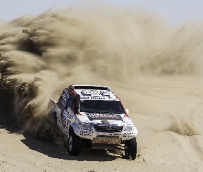 Rajd Dakar, Pustynia, Hilux, Toyota