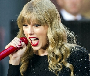 Mikrofon, Wokalistka, Taylor, Swift