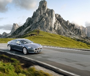 Skały, Droga, Aston Martin, Virage