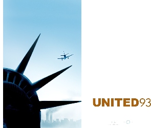 United 93, wolności, statua, samolot
