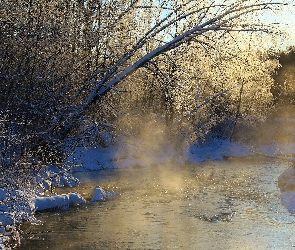 Rzeka, Mgła