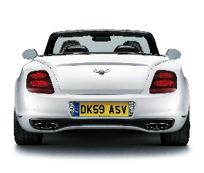 Bentley Continental, Bagażnika, Klapa