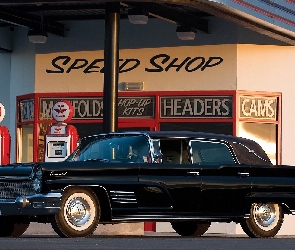 Benzynowa, Stacja, Lincoln, Zabytkowy, Continental, 1960