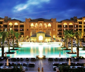 Maroko, Mazagan, Hotel, Basen