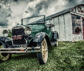 Zabytkowy, Garaż, Ford