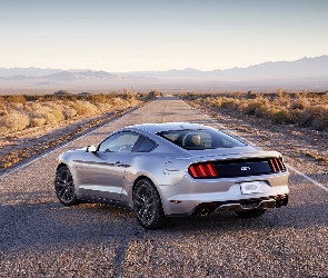 Góry, Droga, Ford, Mustang