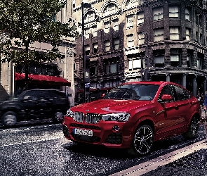 Droga, Budynki, Bmw X4