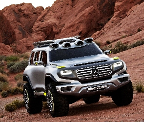 Skały, Koncepcja, Mercedes, Ener G Force