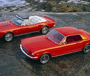 Zabytkowe, Mustang, Camaro, Ford, Chevrolet