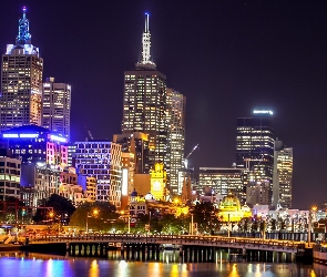 Noc, Miasto, Australia, Melbourne