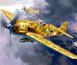 F-8, Wf190, Dwa, Samoloty