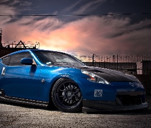 Niebieski, Nissan 370 Z