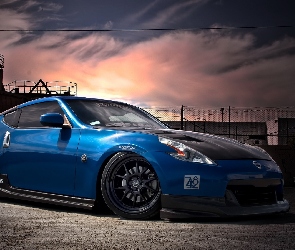 Nissan 370 Z, Niebieski