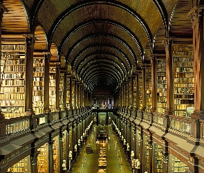 Biblioteka, Książki, Wnętrze