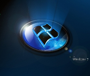 Logo, Kółko, Windows 7