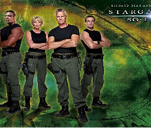 Michael Shanks, Richard Dean Anderson, Stargate SG 1, Serial, Amanda Tapping, Gwiezdne wrota, Christopher Judge