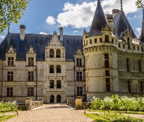 Azay-le-Rideau, Zamek, Francja
