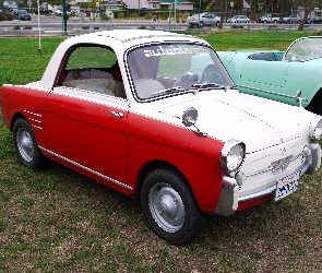 Komis, Autobianchi Bianchina, Biały, Czerwony