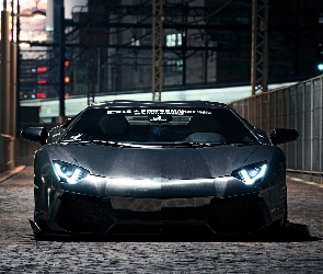 Lamborghini Aventador, Metalik, Szare