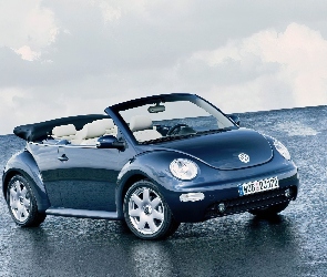 New Beetle, Cabrio, Biała Skóra