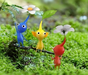 Listek, Pikmin, Kwiatki