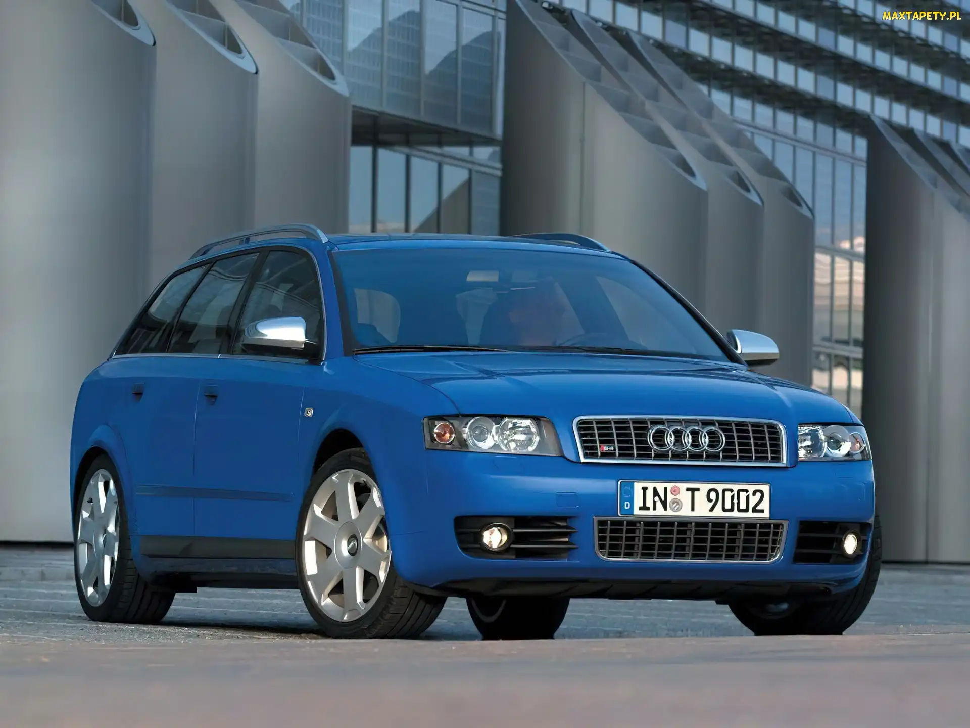 Audi S6, Avant, Niebieski