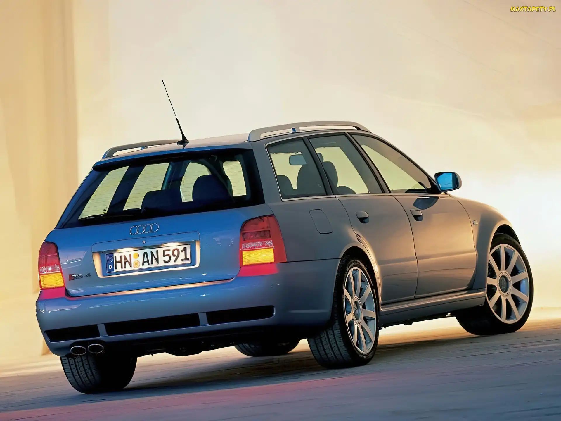 Avant, Niebieski, Audi