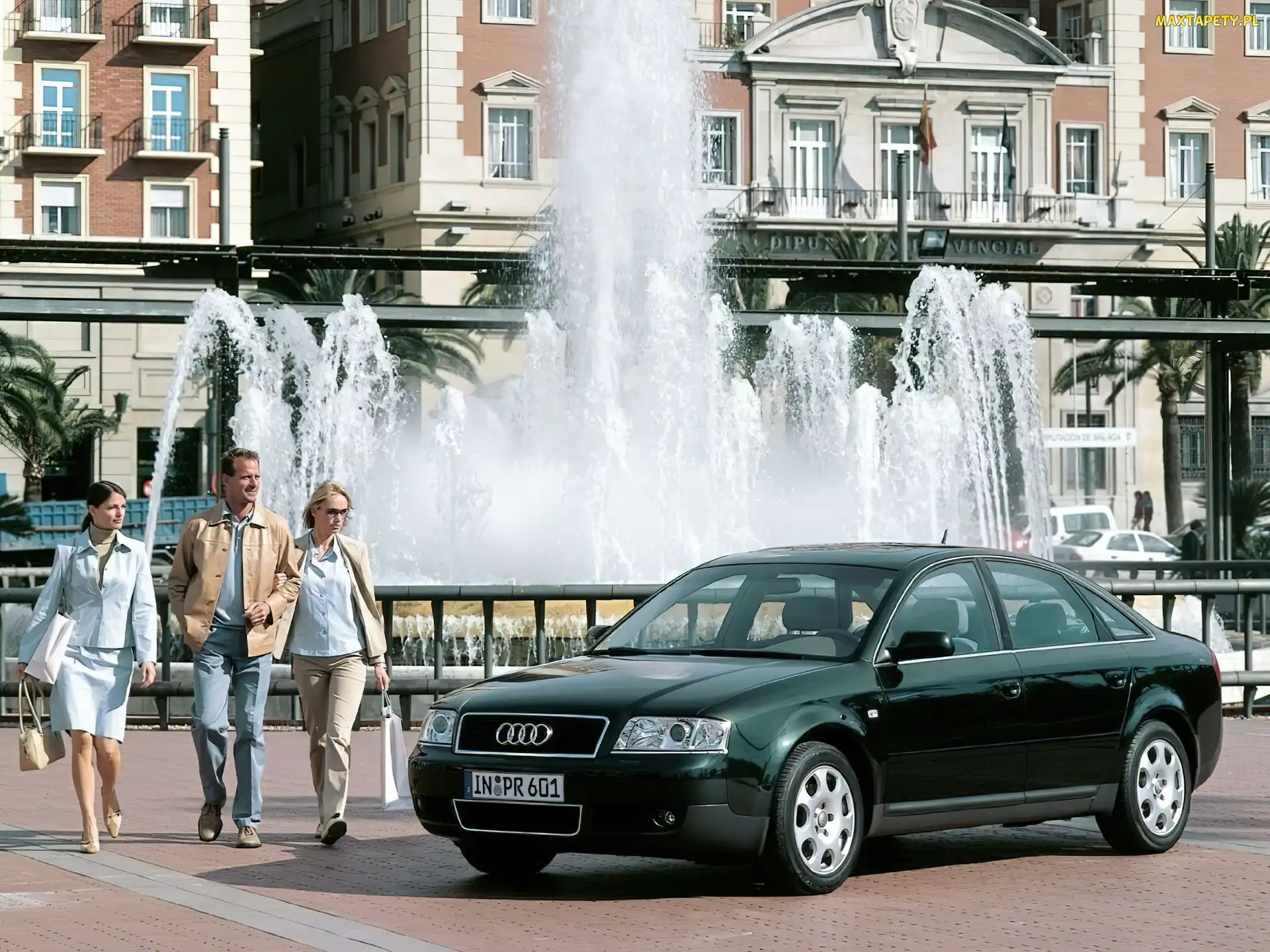 Audi A6, Fontana, Zielone