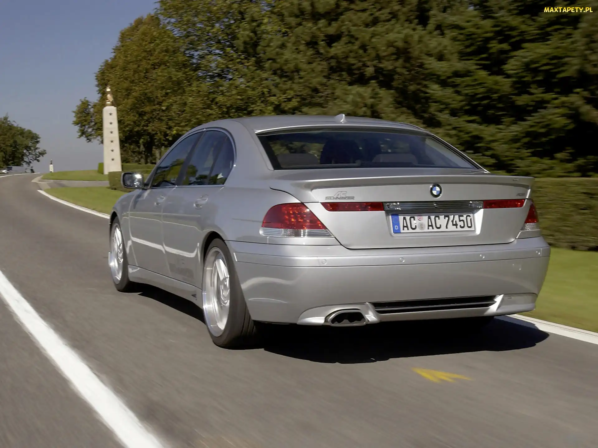 ac-schnitzer, Tył, E65, BMW 7