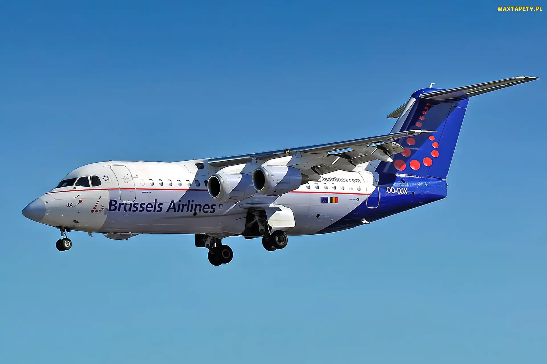 Samolot, Niebo, AVRO RJ85, Odrzutowiec