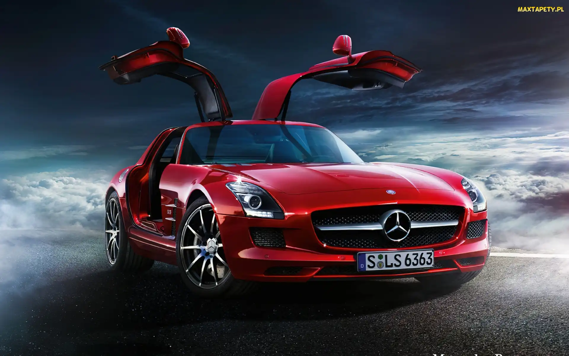 Mercedes SLS, Czerwony
