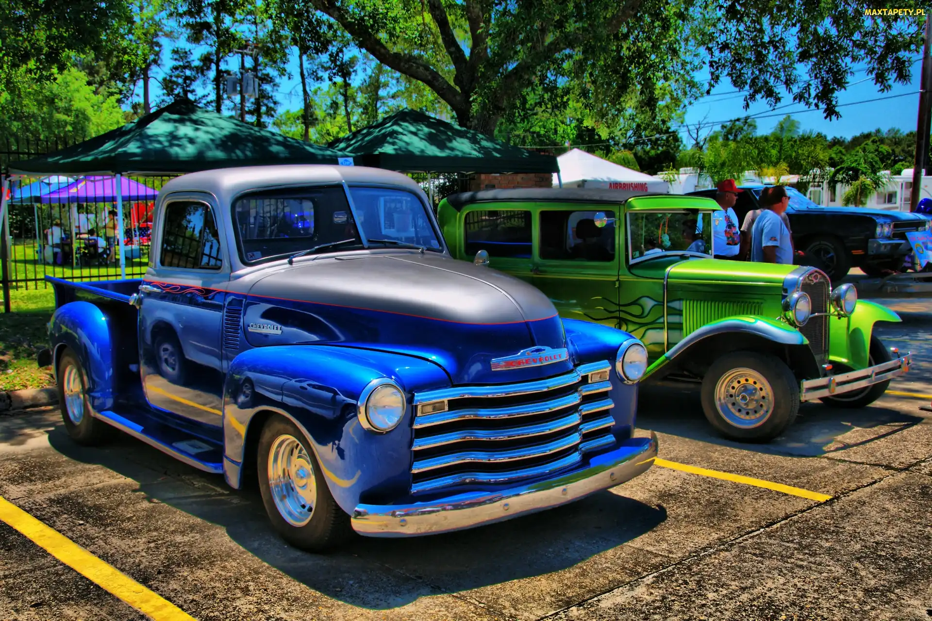 Parking, HotRod, Chevrolet