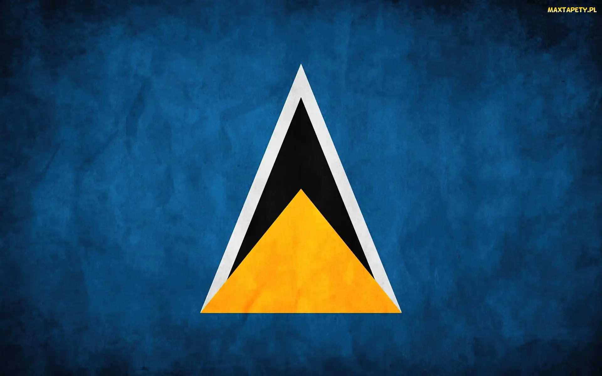 Państwa, Saint Lucia, Flaga